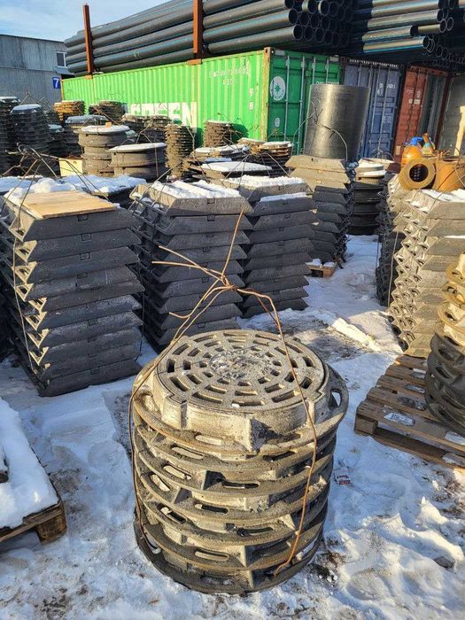 Полимерные песчанные люки для канализации в наличии