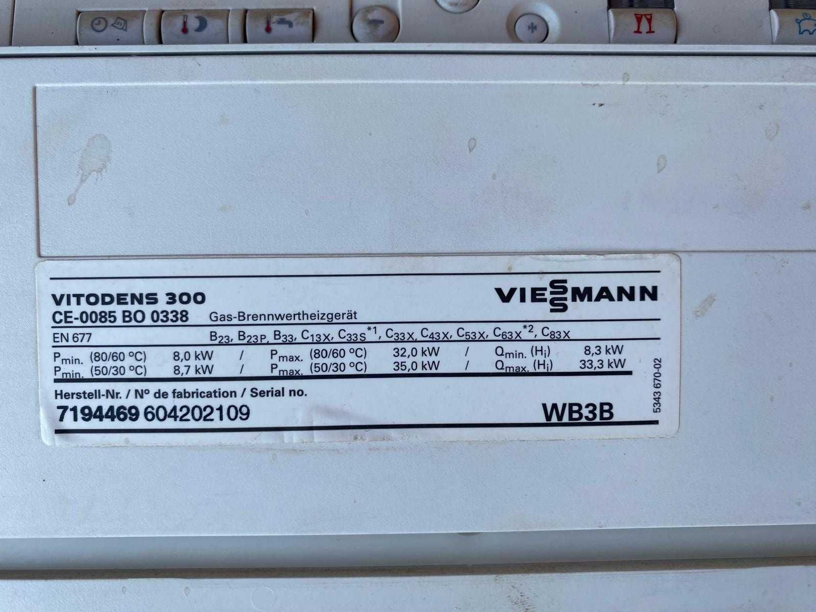 Centrala termica Viessmann, VITODENS 300 + VITOTROL 300