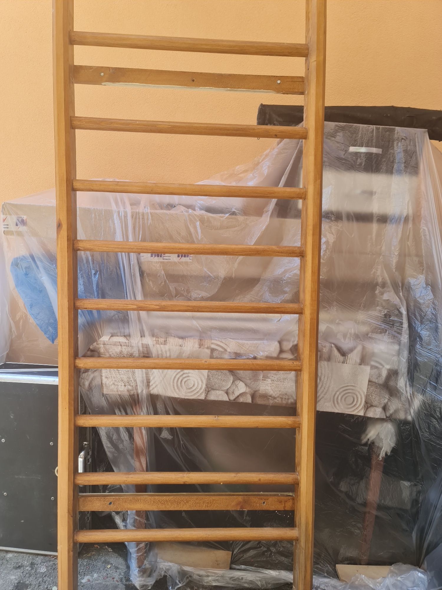 Spalier lemn exerciții sport