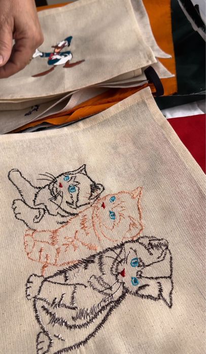 Săculeț și prosopel pentru grădiniță