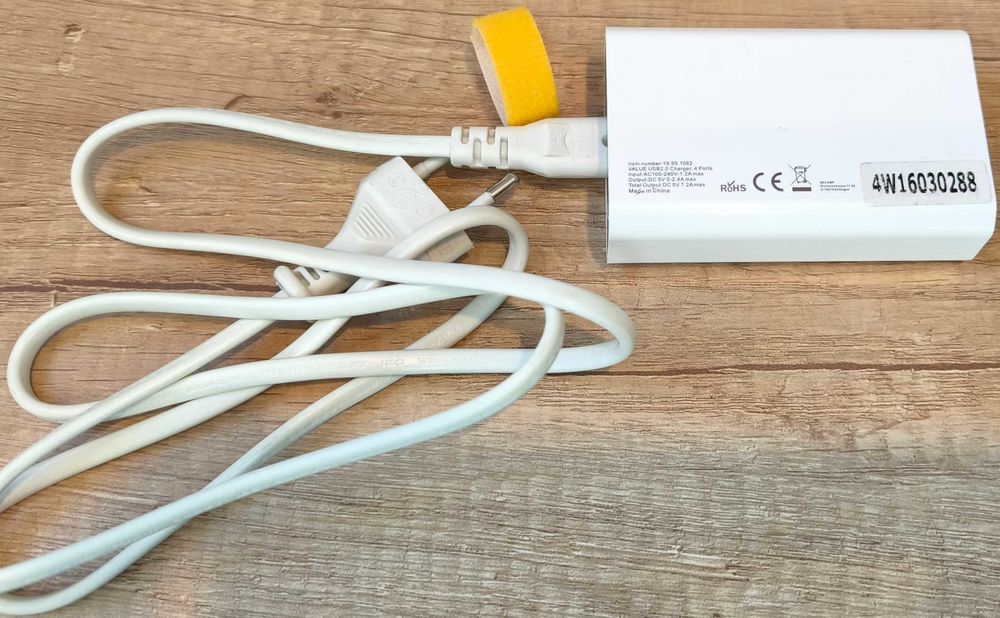 Incarcator usb, patru porturi, 36W, Roline