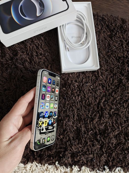 Vand iPhone 16e 512GB white/alb NEVERLOCKED [poze reale