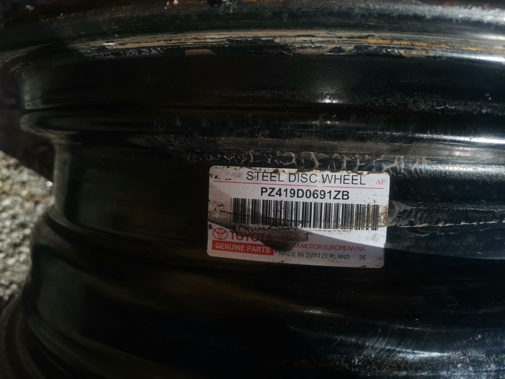 Джанти за Toyota 5x100 R15 с датчици за налягане на гумите