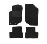 Covorase mocheta Peugeot 207cc 2006-prezent, Negre, set de 4 Buc.