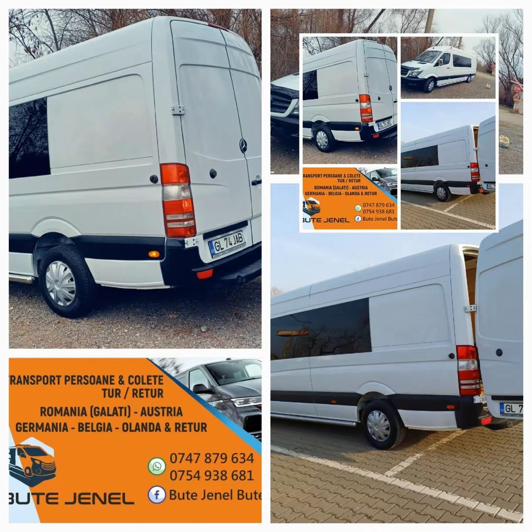 Transport Galati-Austia-Germania-Belgia-Olanda și retur