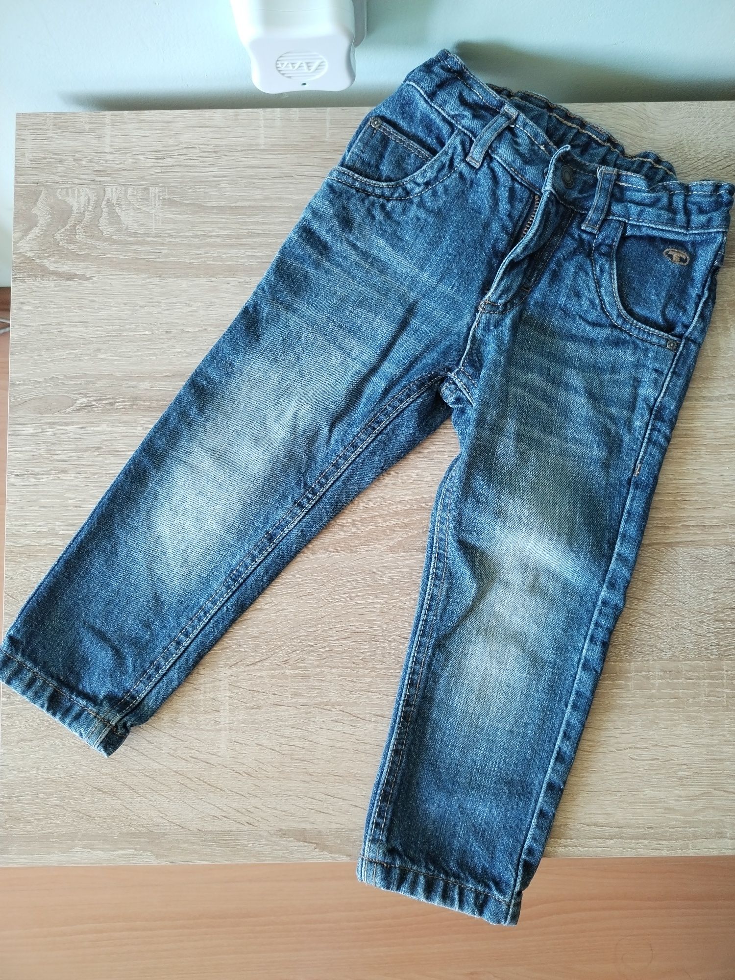 Сет Детско дънково яке  Minoti  86-92, Дънки Tom Tailor, риза H&M