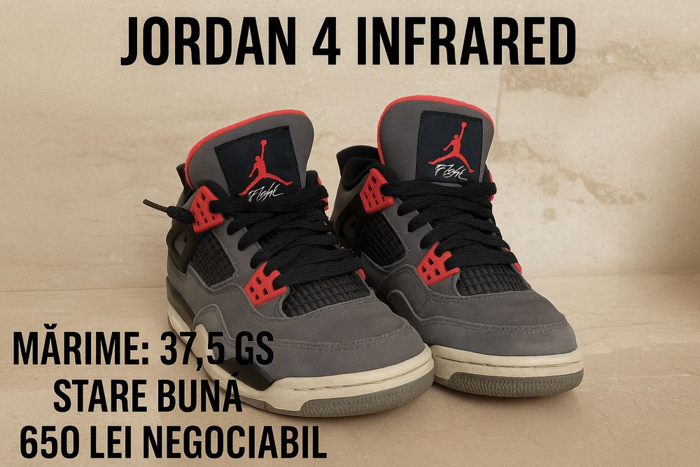 Jordan 4 Infrared