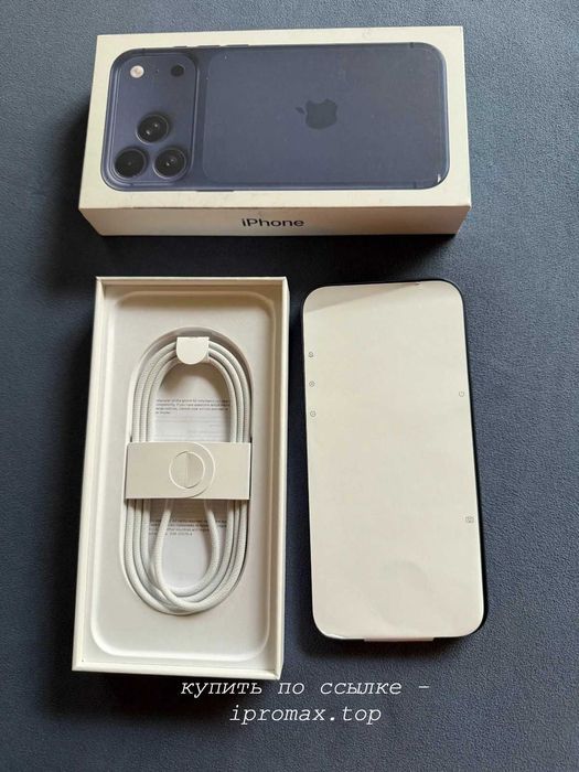 Iphone 17 pro max на 256 гигабайт 1 SIM + ESIM