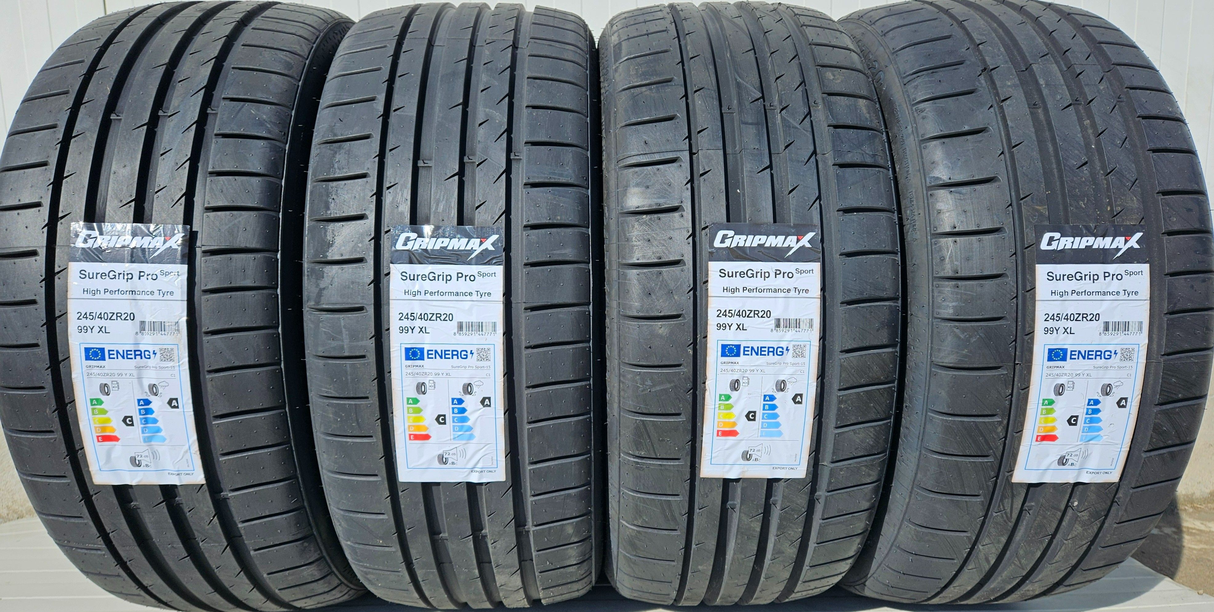 245/40 R20, 99Y, GRIPMAX SureGrip ProSport XL , Anvelope de vara