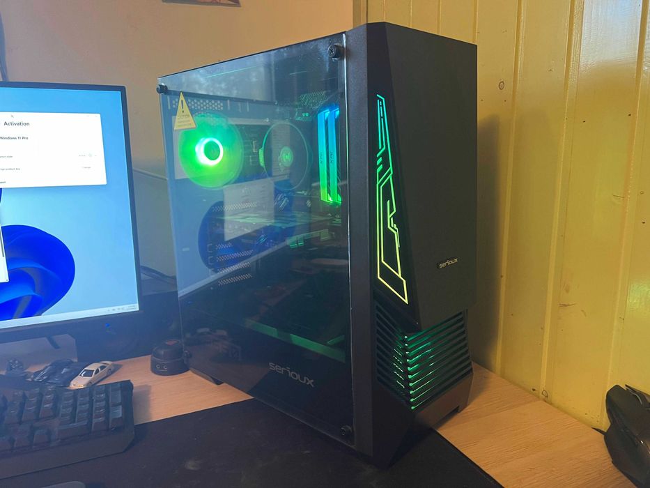 Unitate Desktop Gaming Ryzen 5, 16GB ram, GTX 1660 Ti 6GB, SSD 500Gb