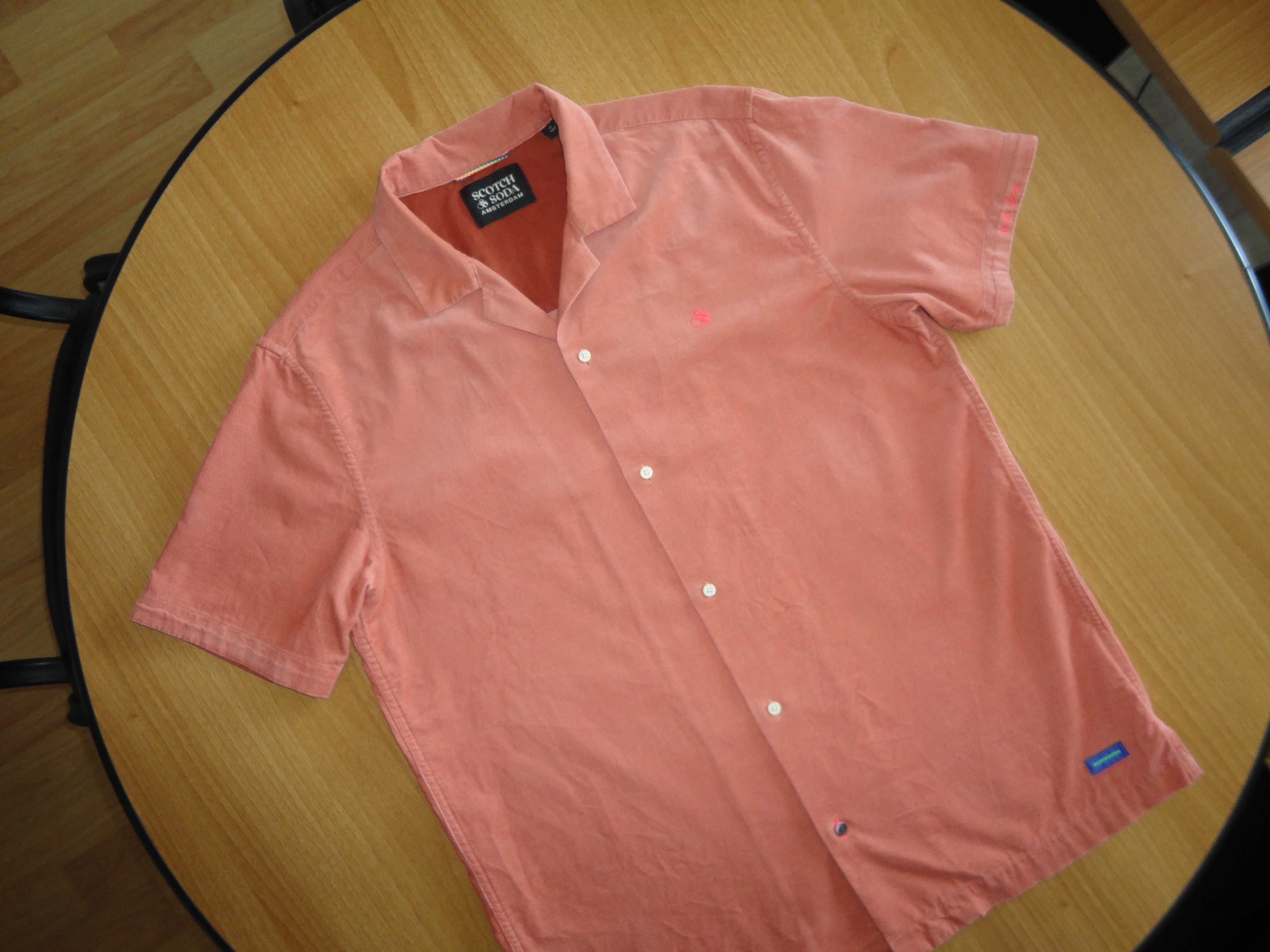 Scotch&Soda/M/мъжка риза/къс ръкав