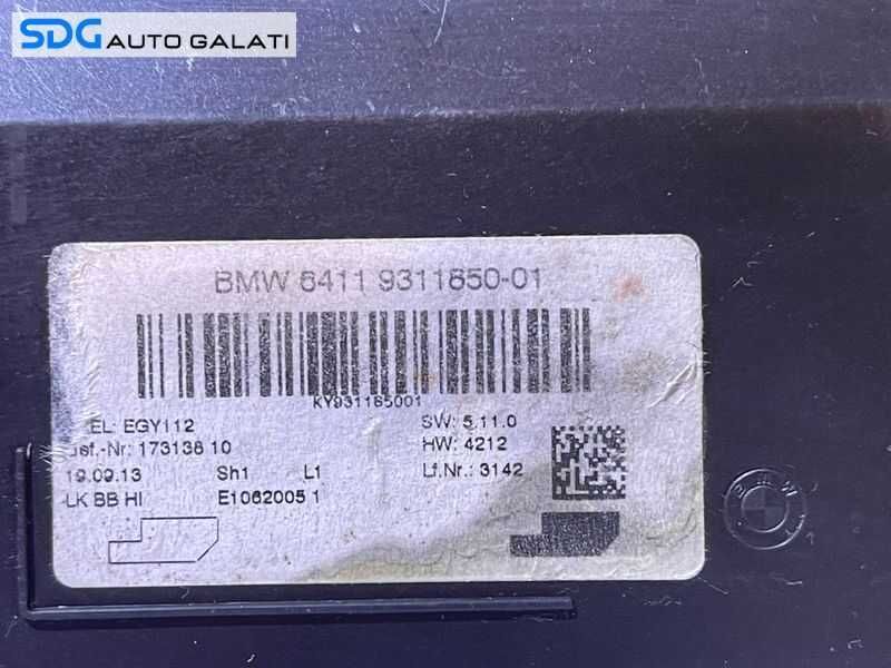 Unitate Modul Calculator Control AC Clima Aer Conditionat BMW Seria 1 F20 F21 2011 - 2019 Cod 9311850 6411931185001 [L7565]