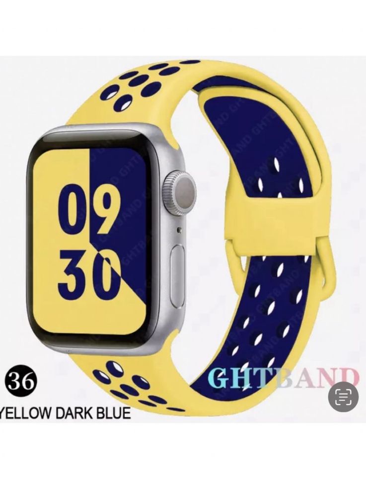 Curea Husa Sport Hoco Silicon Holes Compatibila Ceas Apple Watch