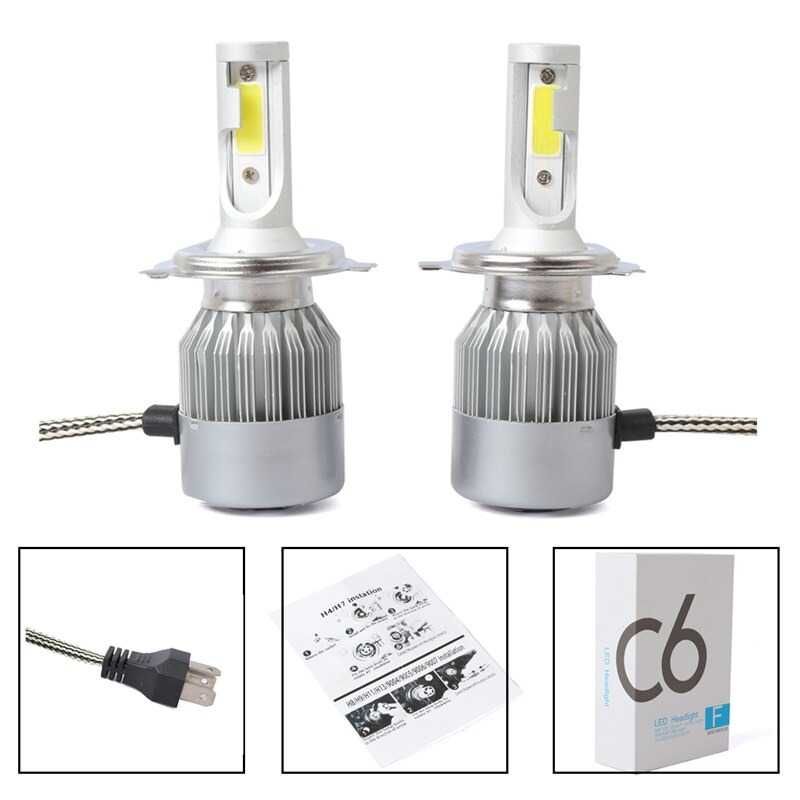 Крушки за фарове H4 STELS, LED, 36W, 12/24V, Комплект 2 бр