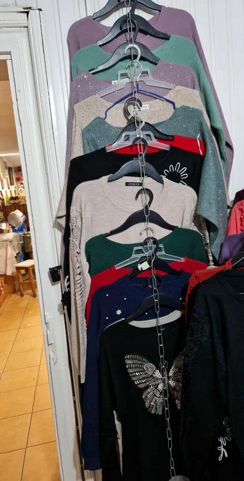 Bluze damă groase și preț mic