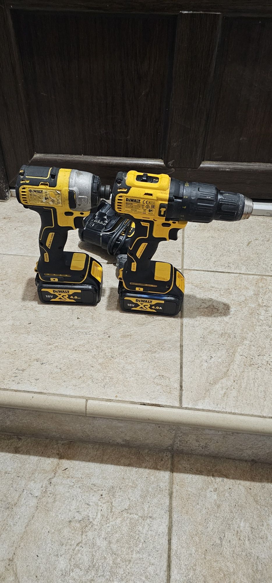 set filetante dewalt model brushless