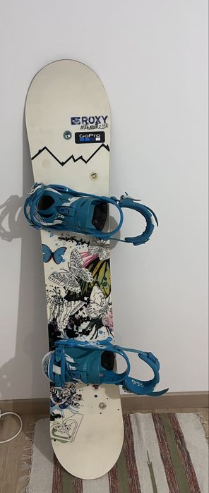Snowboard Roxy 150 + Legaturi Nitro M