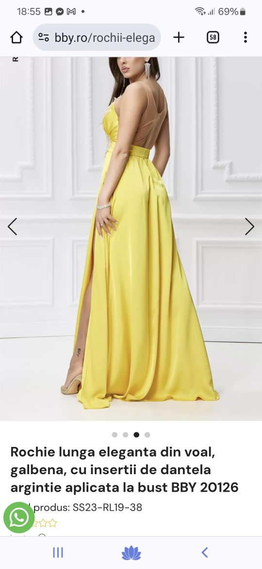 Rochie bby mas 36-S