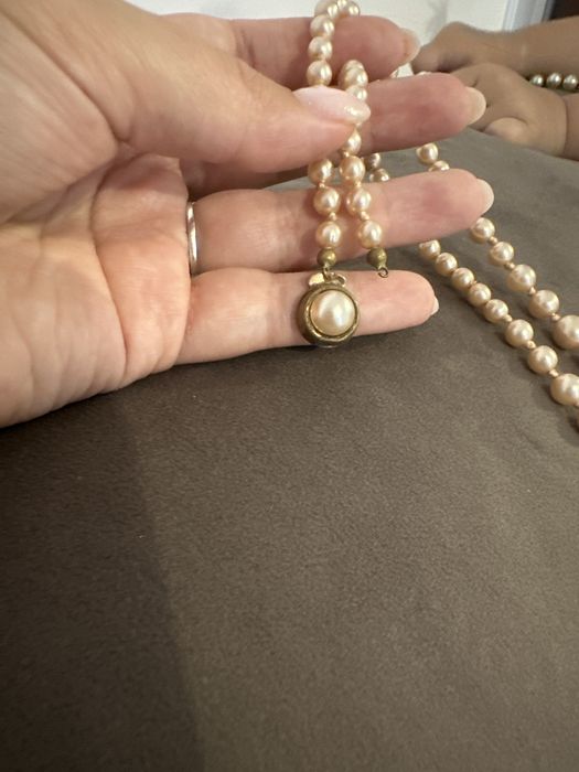Coliere din perle vintage