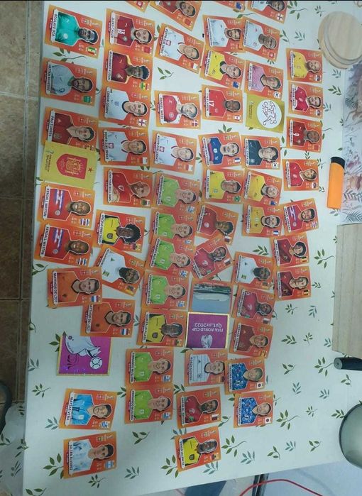 Lot 400 stickere/cartonase PANINI WC 2022,ADRENALYN XL/TOPPS EURO 2024