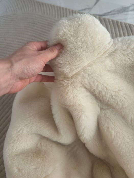 Beanbag deosebit din blanita crem