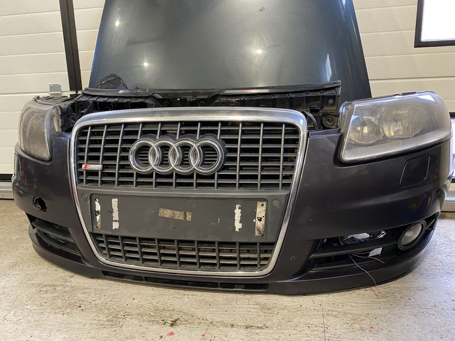 Fata completa Audi A6 C6 4F S-line capota bara far trager