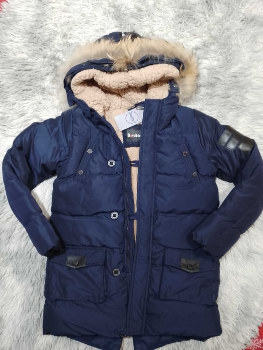Парка на  11-12 лет бренд" Benitto люкс касество