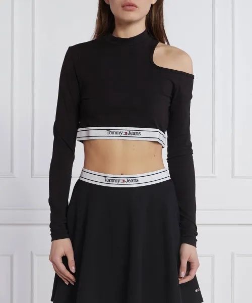 Блуза с едно рамо Tommy Jeans