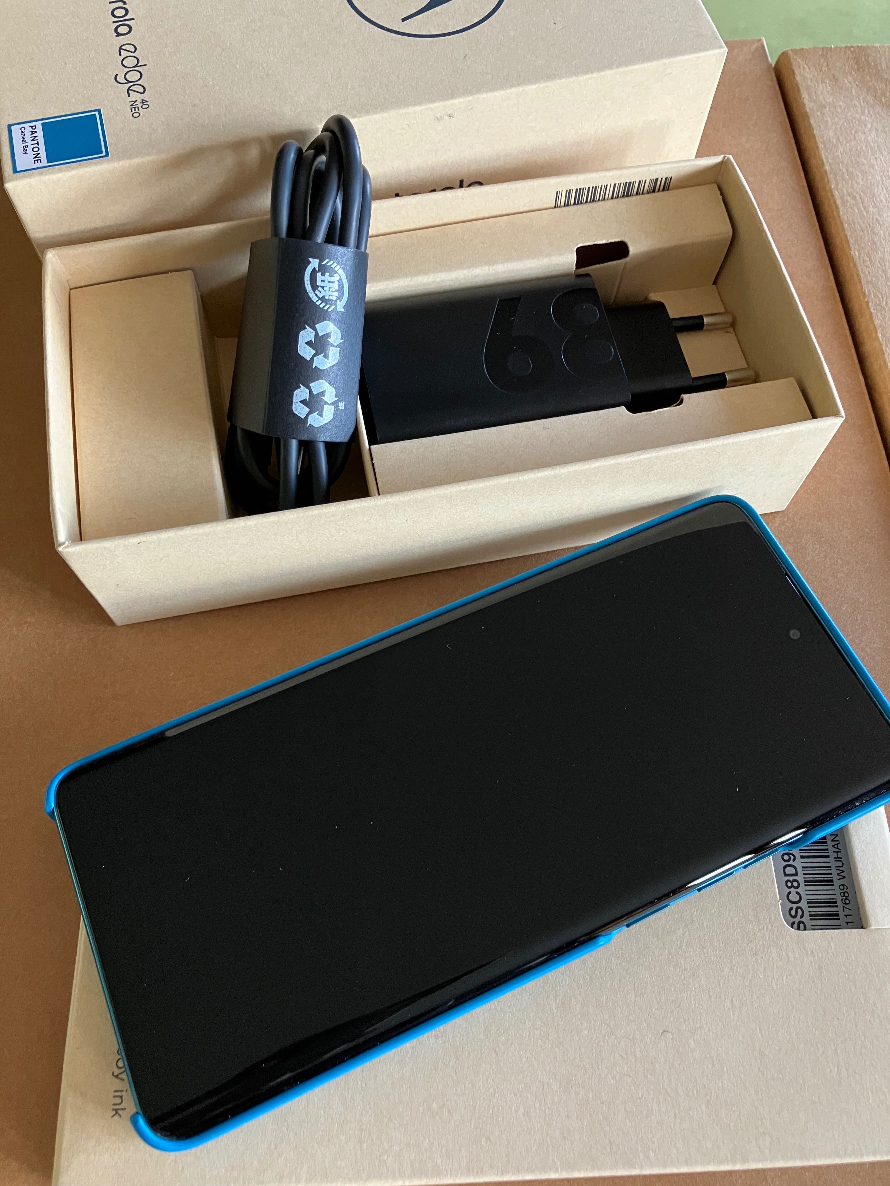 Смартфон Motorola - Edge 40 Neo, 6.55'', 12GB/256GB,  Caneel Bay