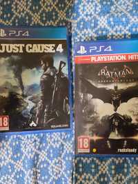 Just cause 4 и Batman Arkham night ps4