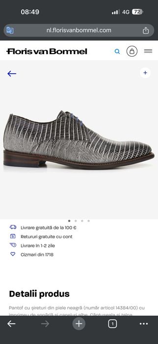 Pantofi Floris Van Bommel Man's