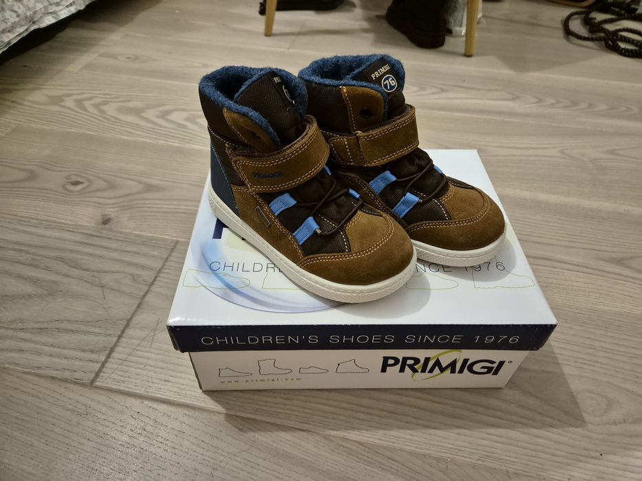 Ghete Primigi piele si lână marimea 27