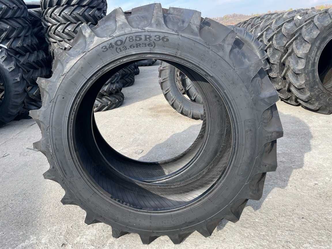 Anvelope noi 13.6r36 cauciucuri de tractor same 340/85r36 radial