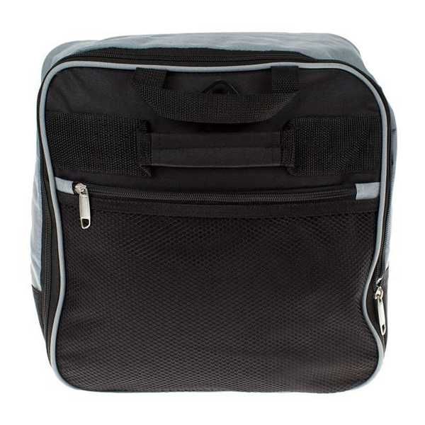 Чанта за пътуване Mercado Trade, С колелца, Сиво-Черна, 84л.