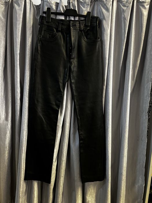 Pantaloni piele moto