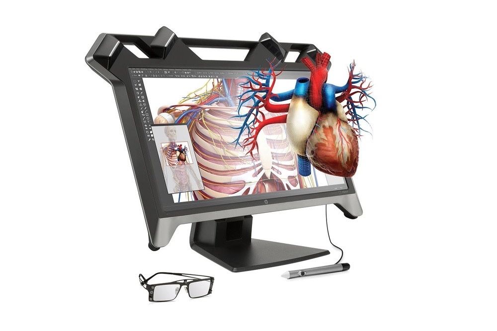 Monitor HP zSpace realitate augmentată virtual reality