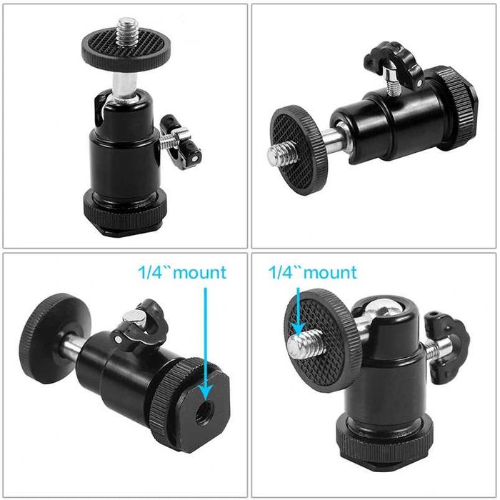 Clema prindere Magic Arm + cap tip bila GoPro Insta360 DJI