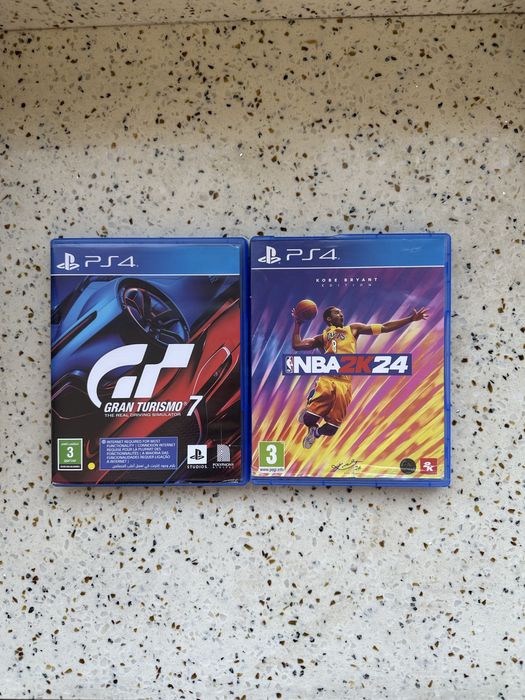 Диски на пс 4 Gran Turismo 7   NBA2k24 Nba 2k 24 диски для ps 4