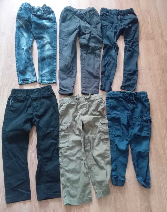 Lot pantaloni 6 bucăți 98/104 băieți