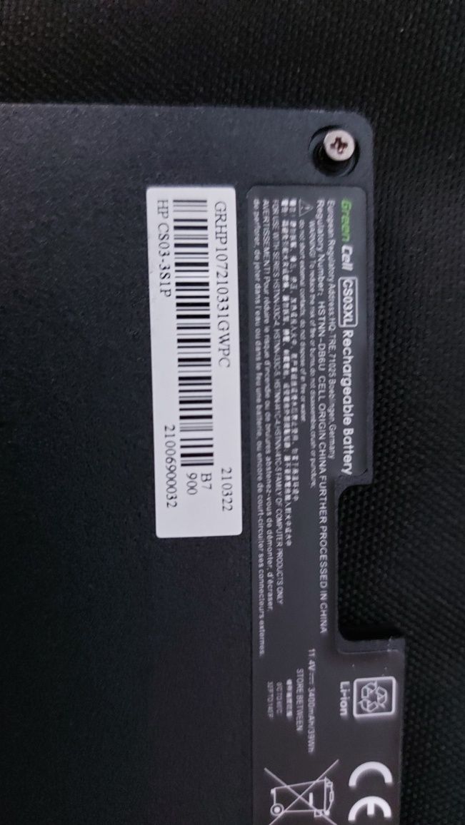 Baterie laptop HP CS03XL