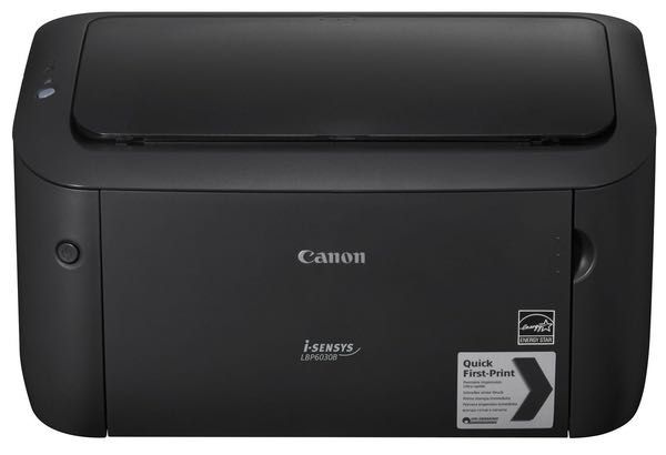 Принтер Canon LBP6030B лазерный, 18 стр/мин, 600x600dpi, чёрный