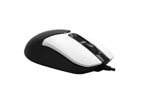 A4Tech FM12S-FM12 (White) (Panda) (Black)  Мышь проводная