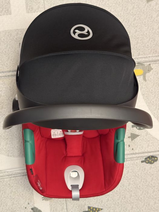 Scoica auto Cybex Silver ATON B2 I-SIZE Dynamic Red