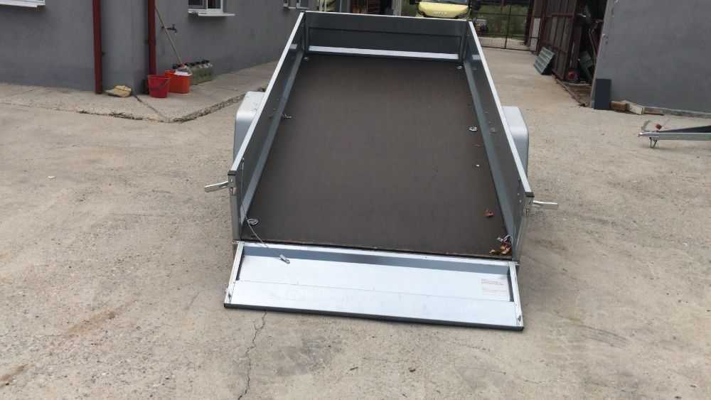 Remorca basculabila,1 axa 750 kg,noua,se conduce cu B Oferta de sezon!
