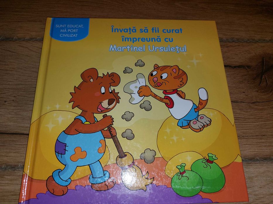 Carte noua - Invata sa fi curat impreuna cu Martinel