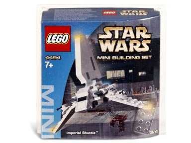 Set colectie Lego Star Wars Mini Imperial Shuttle 4494-1 nou, sigilat