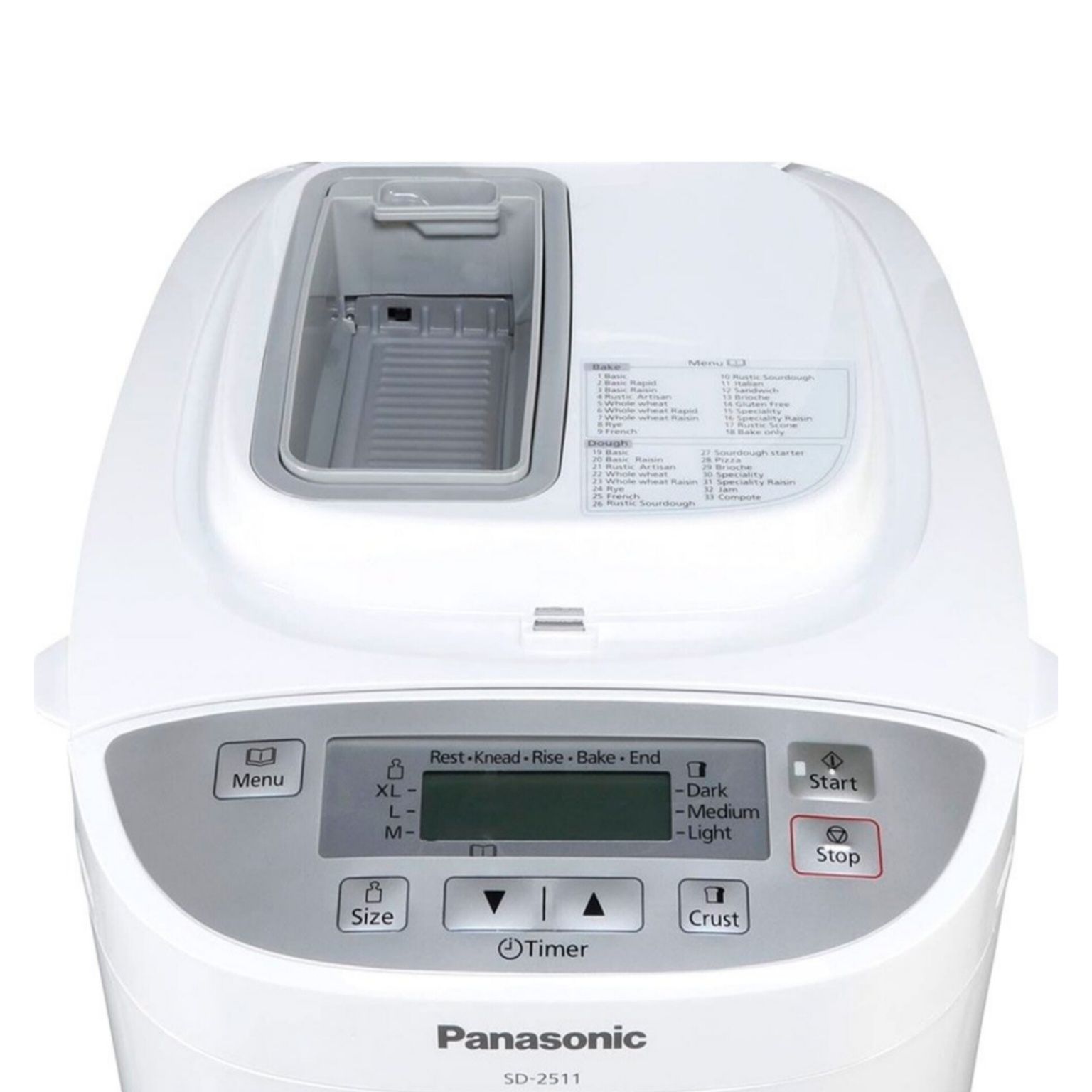 Хлебопечка Panasonic SD-2511WTS 3 Года Сервисной Гарантии