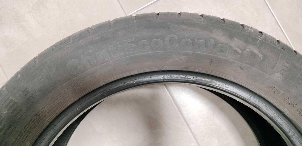 Set anvelope vara Continental ContiEcoContact 215/55 R17, DOT 2016, x4