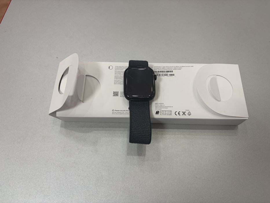 Apple Watch Seria 10, 46mm, Gps, Jet Black Aluminuim Case, la cutie