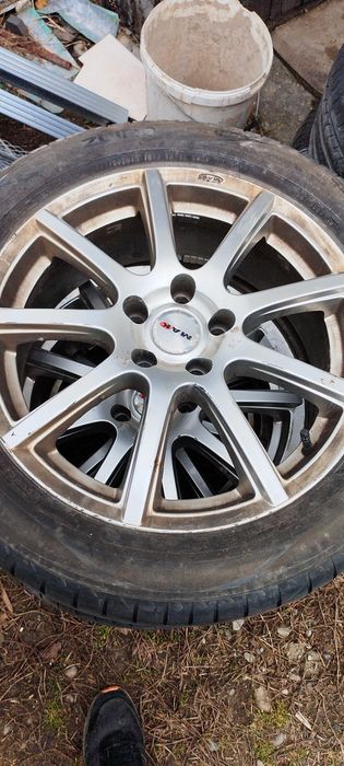 Vand sau schimb Jante 5x 114,3 235/50/18 cu jante pe 17